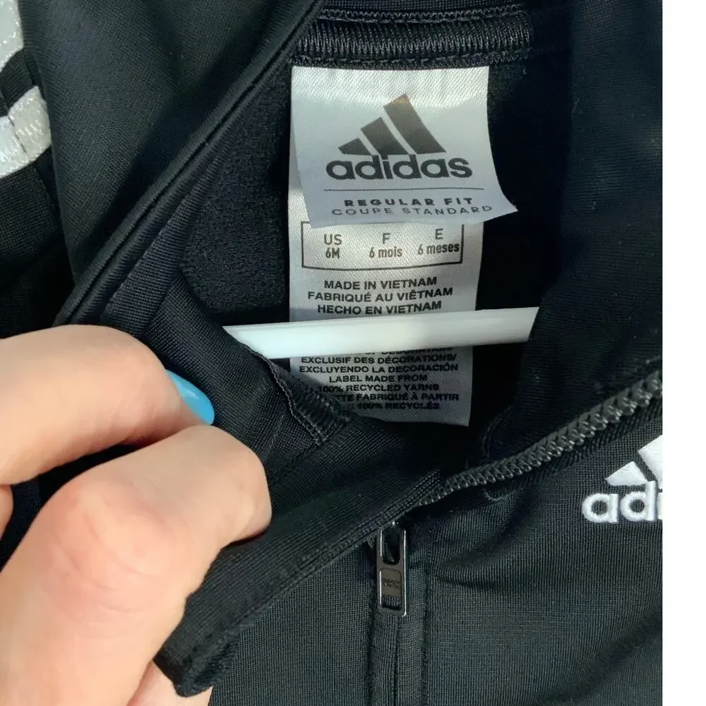 Adidas Track Jacket Baby boys size 6 mo‎